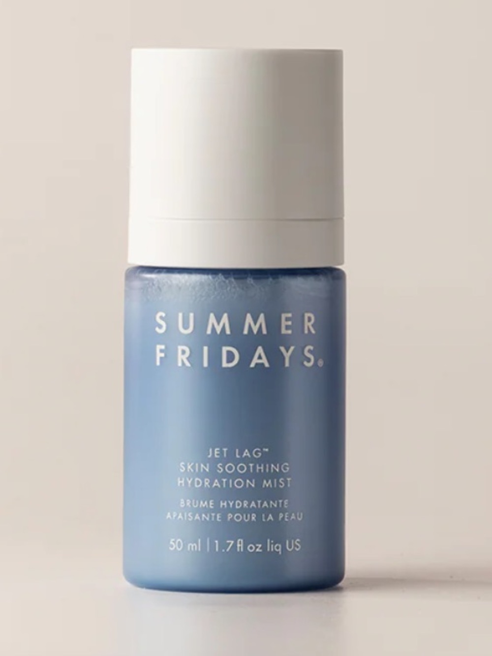 Summer Fridays Jet Lag Skin Soothing Hydration Mist - Blue and White